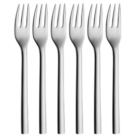 WMF Cake Forks Set, Stainless Steel Silver, 21.1 x 17.5 x 2 cm