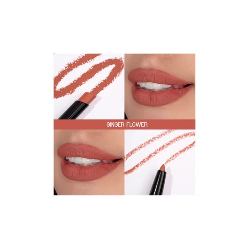 Atenea Lip Liner + Lipstick 1st Scene Gingerflower