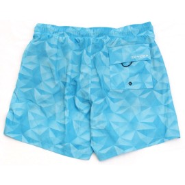 Spyder Swim Blue Printed Volley Swim Shorts Brief Lined Swim Trunks Men's XL