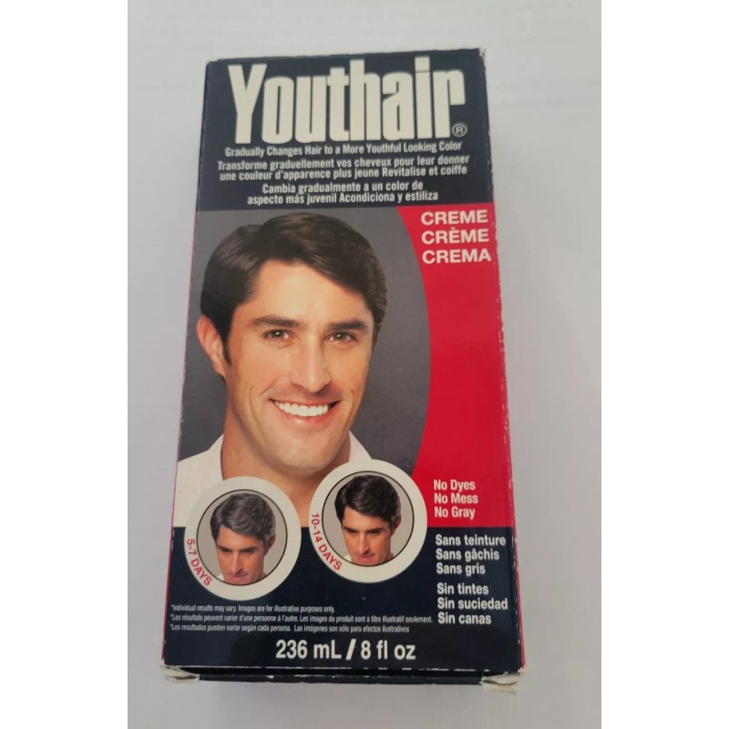 Youthair Original Formula! 8oz CREME YOUTHAIR For Men No More