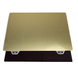 TOAIOT 230x150mm Spring Steel 3D Printing Plate with PEI + Magnet B Surface for Makerbot Replicator QIDI X-Pro Creator Pro