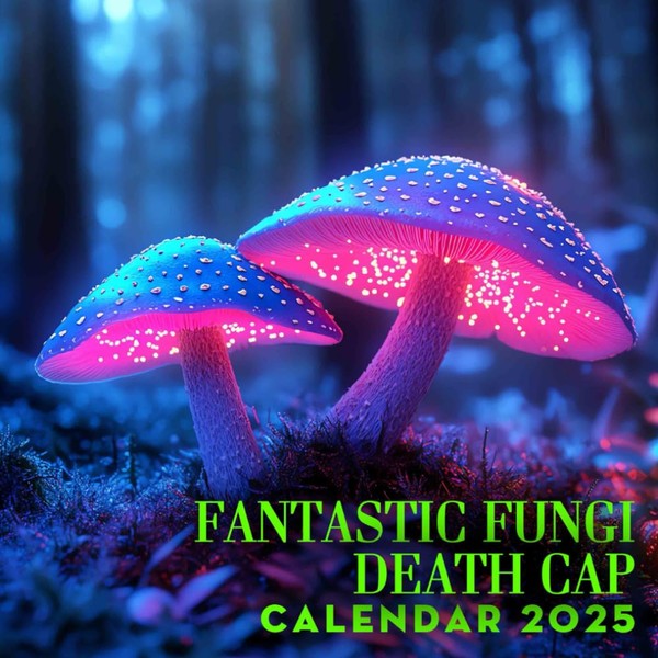 Fantastic Fungi Death Cap Calendar 2025: A Year of Nature's