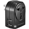 Insignia Grounded Travel Adapter