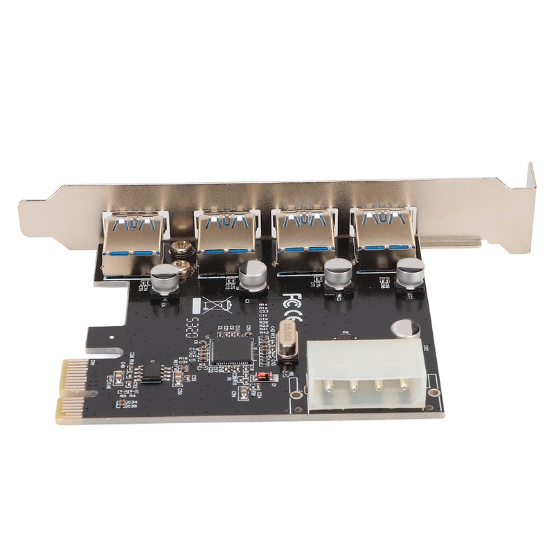PCIE to USB 3.0 Expansion Card with 4 USB3.0 Ports