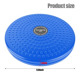 HUAJIAN Waist Whisper Disc,Body Twister Waist Twister Body Shaping Rotating Board for Women's Twisting Sports Equipment Aerobic Exercise Foot Massage(Blue)