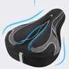 Bicycle Saddle Cover, Gel Saddle Cover Bicycle with Multilayer Padding,