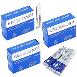 AAProTools Pack of 300 Scalpel Blades Size 10, Disposable 10 Blades