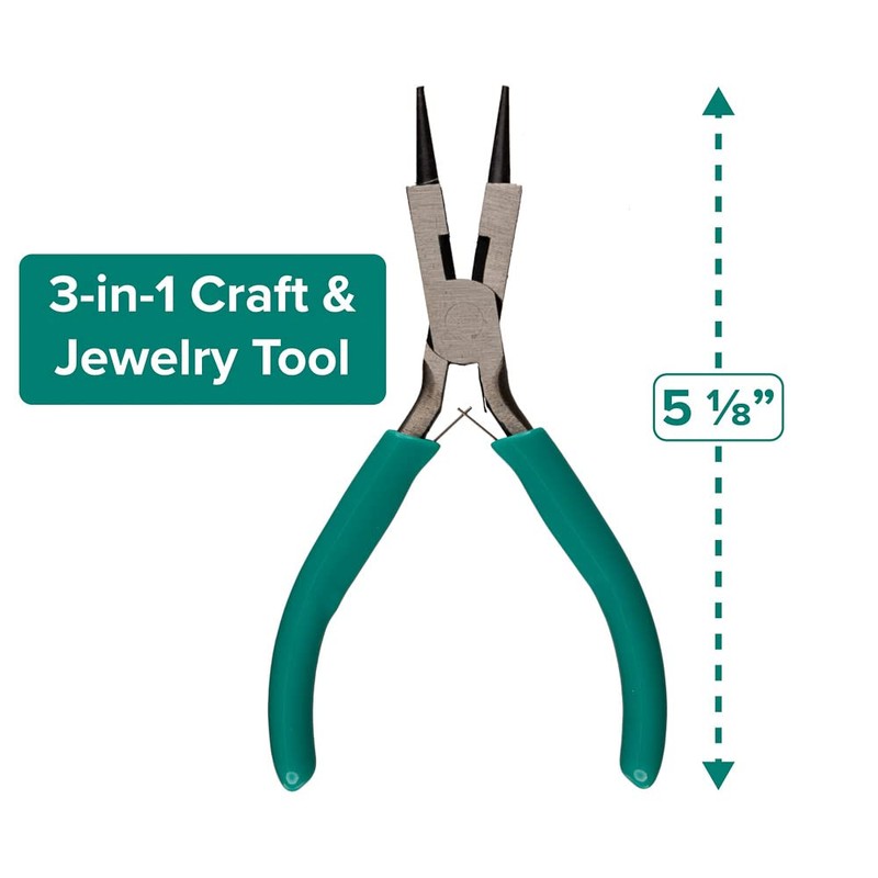 Craft County 3-in-1 Craft and Jewelry Tool – Curved Edge