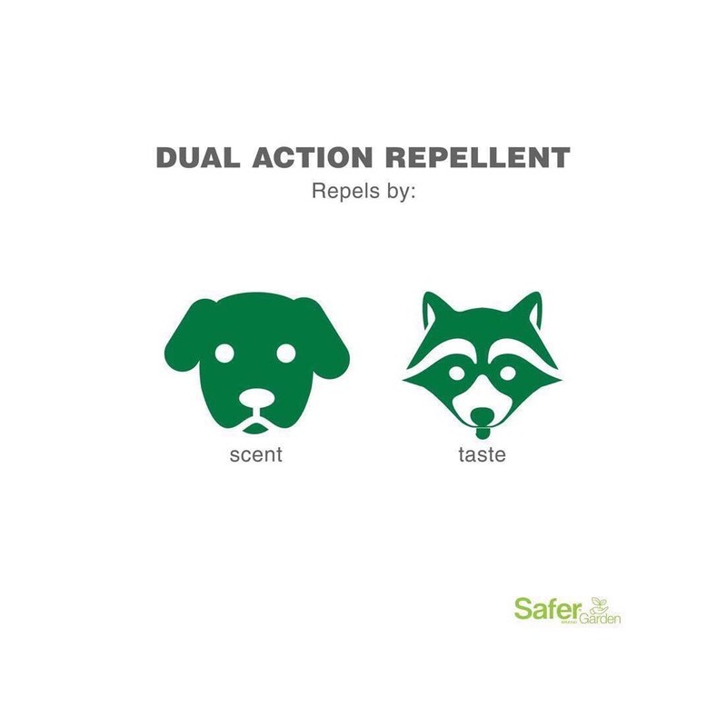 Safer Brand 5935 Critter Ridder Animal Repellent Ready-to-Use Spray-32 RTU,