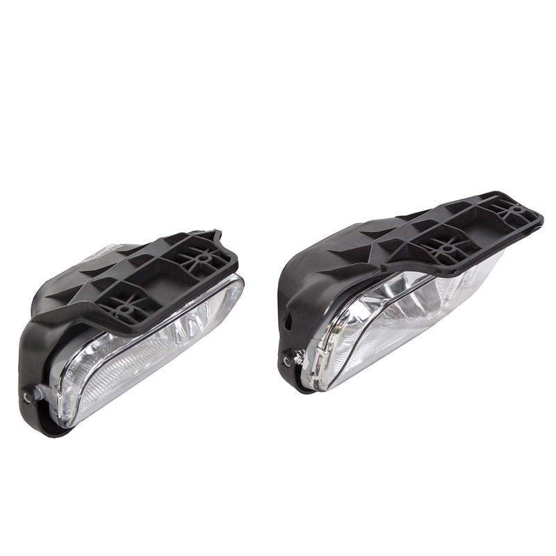 HECASA Pair Bumper Fog Lights Compatible with 2003-2007 Chevy Silverado