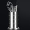 Stainless Steel Utensil Holder Large Capacity Multifunctional Chopstick Spoon with