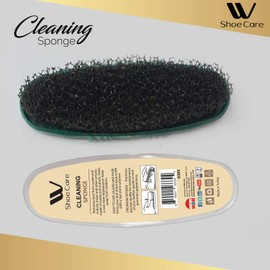 WBM Shoe Care Neutral Shoe Shine Sponge for All Kind of Boots, Suede & Nubuck Shoes, Leather Protector Polisher, 11ml