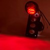 Amazicha Motorcycle LED Tail Light Brake Rear light 1" side