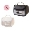New handle pouch, travel cosmetic storage, hanging waterproof wash bag, cosmetic case / new 손잡이 파우치 여행용 화장품 보관 걸이용 방수워시백 화장품케이스