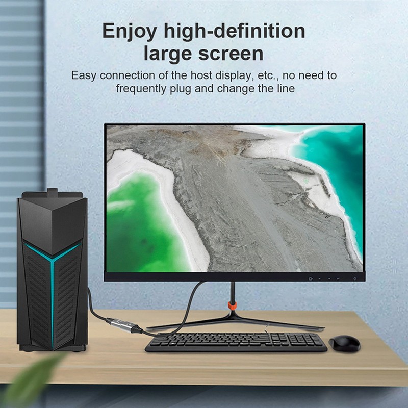 DP Male to Female DP Connecting Cable Computer 8K 60Hz