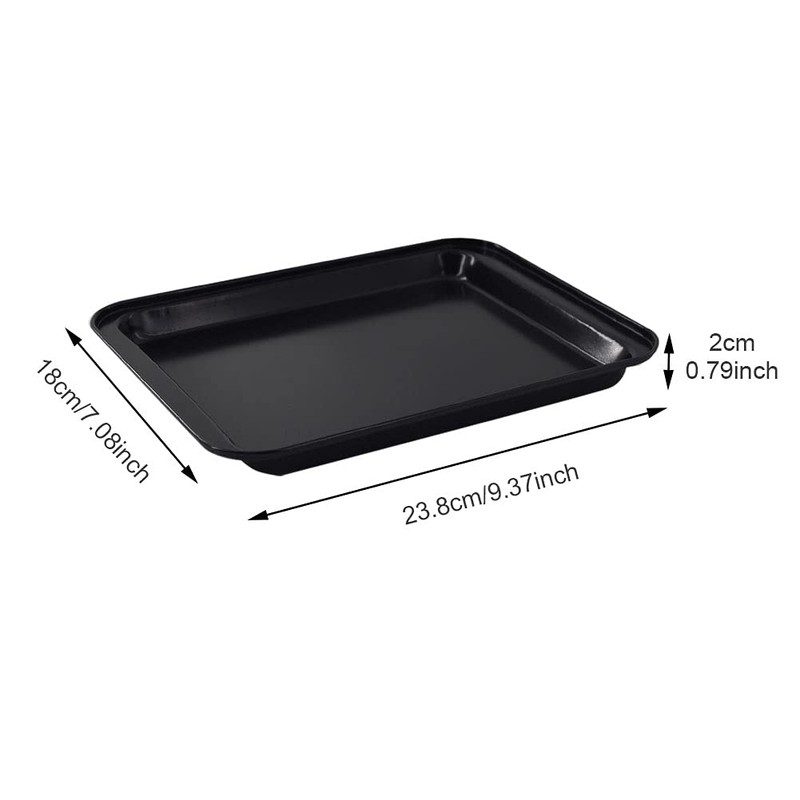 Parthan 3-Pack Oven Trays - 23.8cm Non Stick Carbon Steel