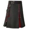 Usthirit Kilt for Men Scottish Traditional Modern Men's kilt (Z3711RD,
