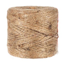 GOLBERG G Natural Jute Twine - 2 Ply x 1.5 MM x 450 Feet - Gardening Rope - Durable Packing String