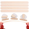 100Pcs Popsicle Sticks - 4.5 Inch Craft Sticks Ice Cream