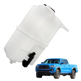 Silscvtt Plastic Windshield Washer Fluid Reservoir with Pump White Replacement for Tacoma 2016-2023 85315-04100