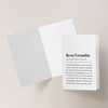 Best Friend Definition: greeting card with envelope