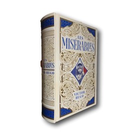 Rare Les Miserables by Victor Hugo Leather Bound Collectible Gift Hardback 1st Print