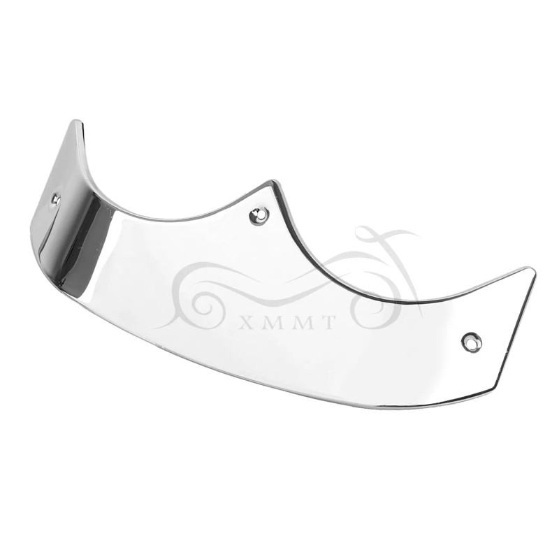Unbranded Stainless Steel Chrome Rear Fender Trim Tip For Harley