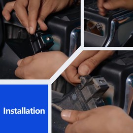 2PCS 2-Way License Plate Light Harness Pigtail Plug Wiring Connector Compatible with Ram 1500 2500 3500 2019-2020 Part Number 4F0973702