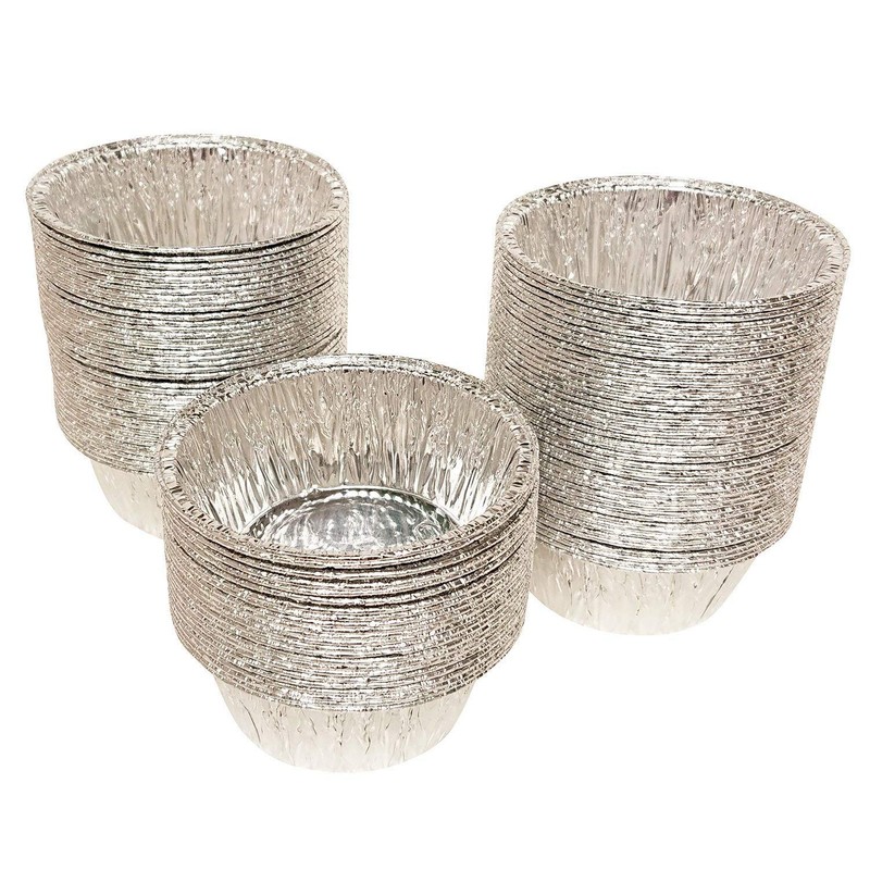 2 Oz Disposable Baking Cups Tins Foil Pans Cups 70