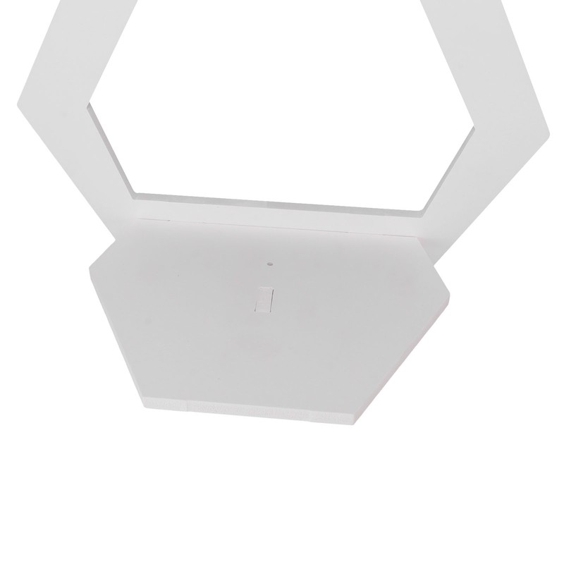 3Pcs Hex Floating Shelf PVC Modern Simple Fine Appearance Floating
