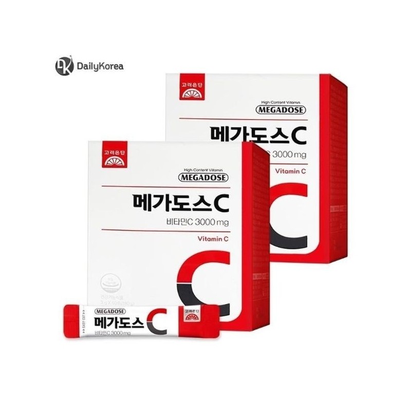Goryeo Eundan Korea Eundan Megadose C Vitamin C 3000, 60