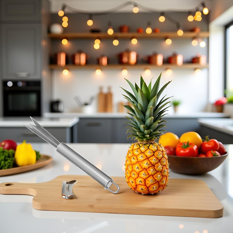 Stainless Steel Pineapple Eye Peeler Remover Tool, Multipurpose Pineapple Eye
