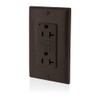 Leviton GFCI Outlet, 20 Amp, Self Test, Non Tamper-Resistant with
