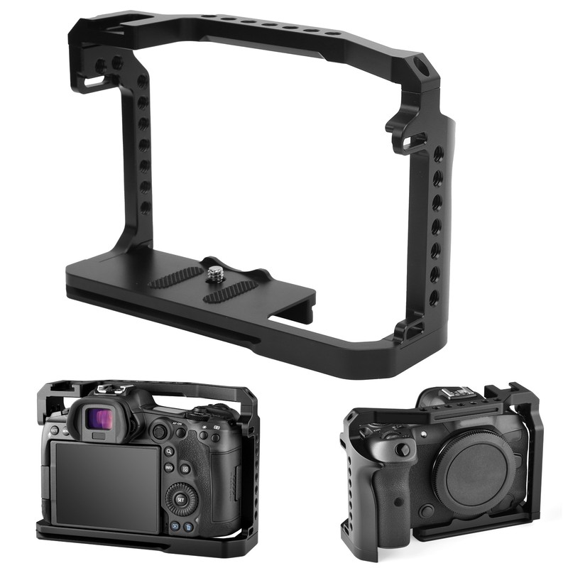 YELANGU Full Metal Camera Cage Accessory with Wrench for Canon
