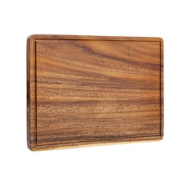 Berkvee Large Wooden Cutting Board, Durable, Thick Wooden Cutting Board with Juice Groove, Perfect for Meat, Vegetables, and Cheese,17 IN X 12 X 1 IN