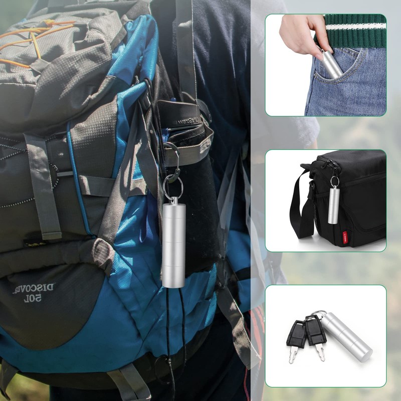Opret Portable Waterproof Nitro Pill Case, 3 Times a Day,