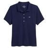vineyard vines Women's Polo, Nautical Navy