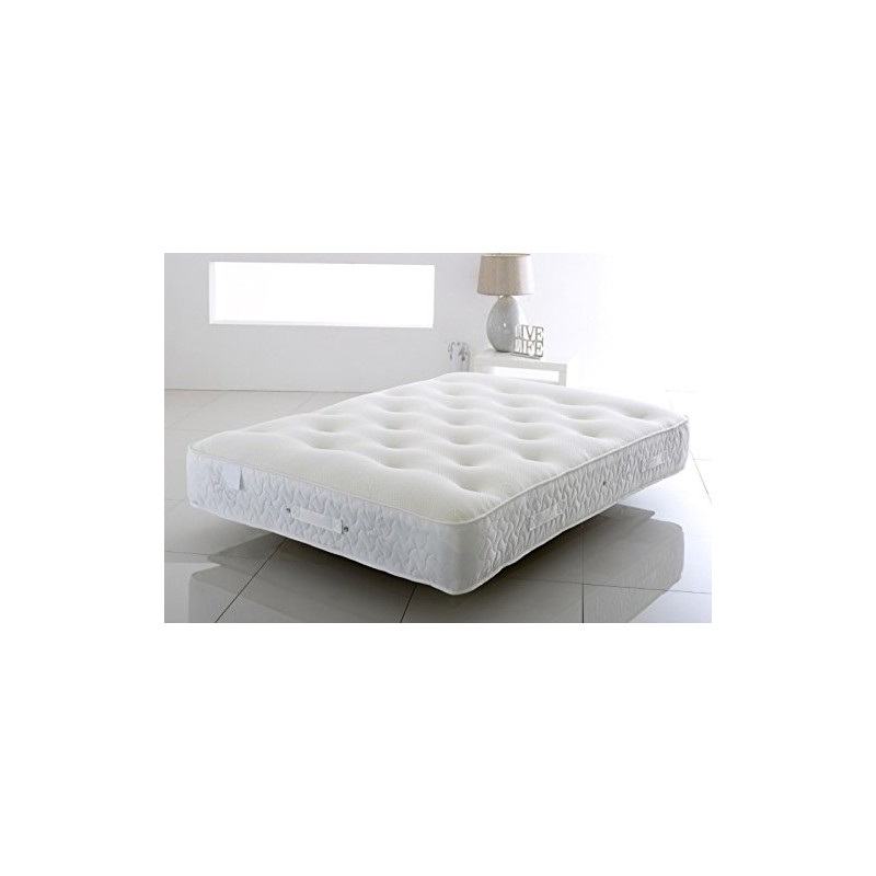 Hf4you NEW MEMORY FOAM TOPPED SPRUNG MATTRESS 3FT 4FT 4FT6