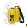 Waterproof Dry Bag for Water Activities LM-0319 Yellow/20L 2ea