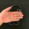 LUBTOSMN Gnome Cookie Cutter-4.3 Inch-Diswasher Safe-Holiday Cookie Cutters Fondant Biscui