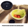 3 Pack Garbage Disposal Splash Guard Collar Sink Baffle, Multi-Function