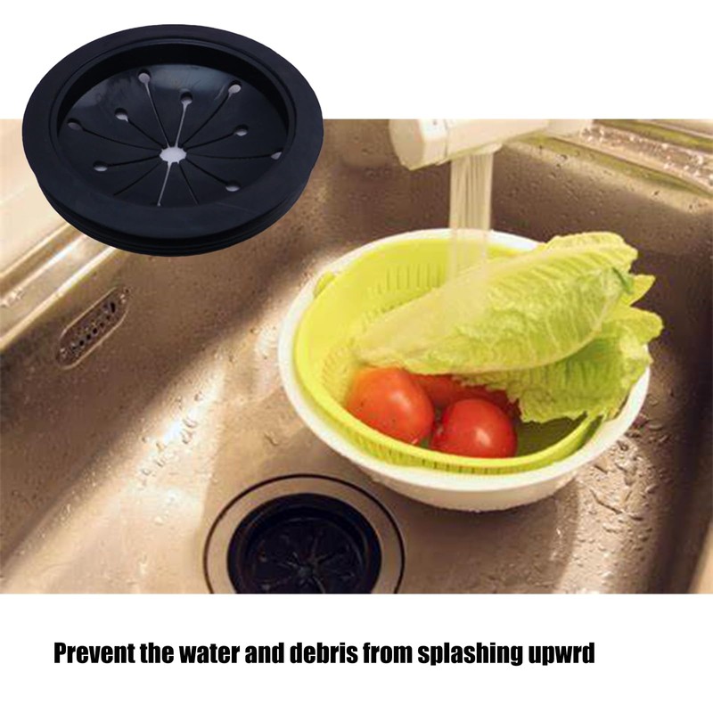 3 Pack Garbage Disposal Splash Guard Collar Sink Baffle, Multi-Function