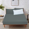 West Midlands Homeware King Fitted Sheet Soft Brushed Microfibre Fabric