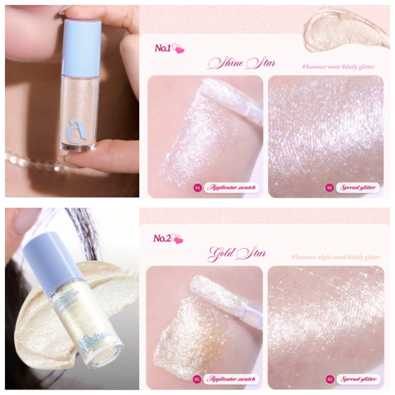 A By UNLEASHIA Moon Light Liquid Glitter 4.1g, Shade:1. Shine