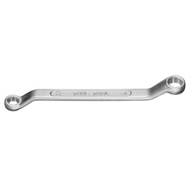 Tone Short Glasses Wrench (45°) M46-5.507 Double Side Width 0.2 x 0.3 inches (5.5 x 7 mm)