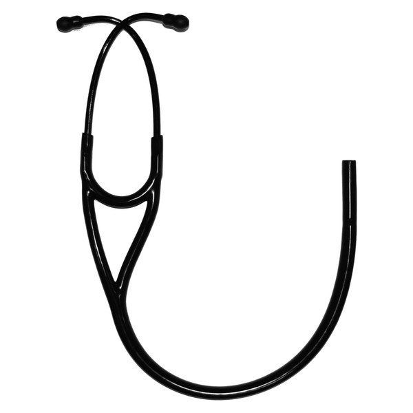 Replacement Tube by Reliance Medical fits Littmann® Cardiology III® Stethoscope (All Black) Black Edition