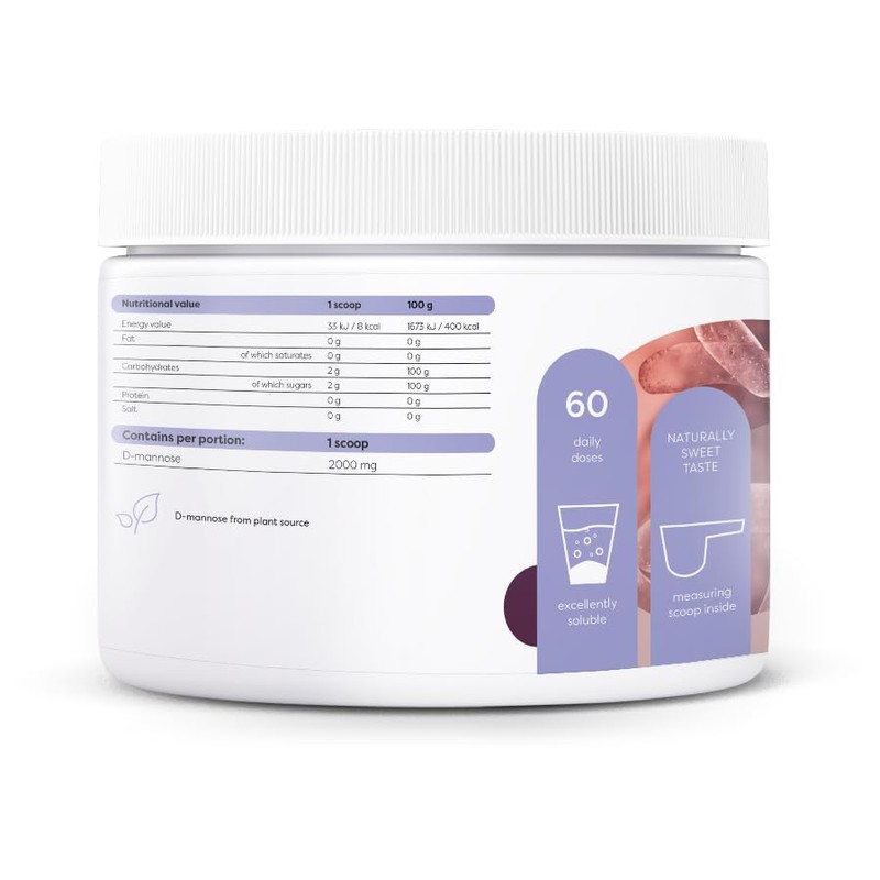 Osavi D-mannose Powder, 2000mg - 120 Grams