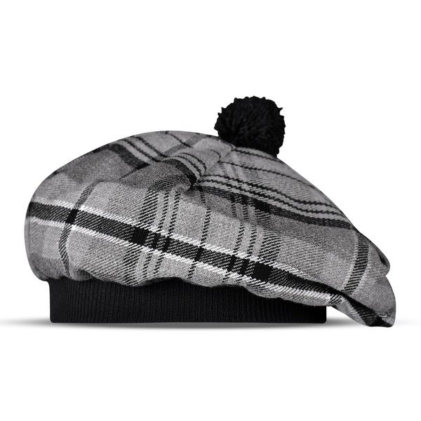 Scottish Hat Tam o Shanter Scottish Bonnet Tartan hat Acrylic