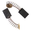vhbw 2 x Carbon Brushes Motor Carbon Abrasive Carbon 17