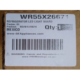 GE OEM newGE Refrigerator Light Board Assembly WR55X26671 225D8507G001 original
